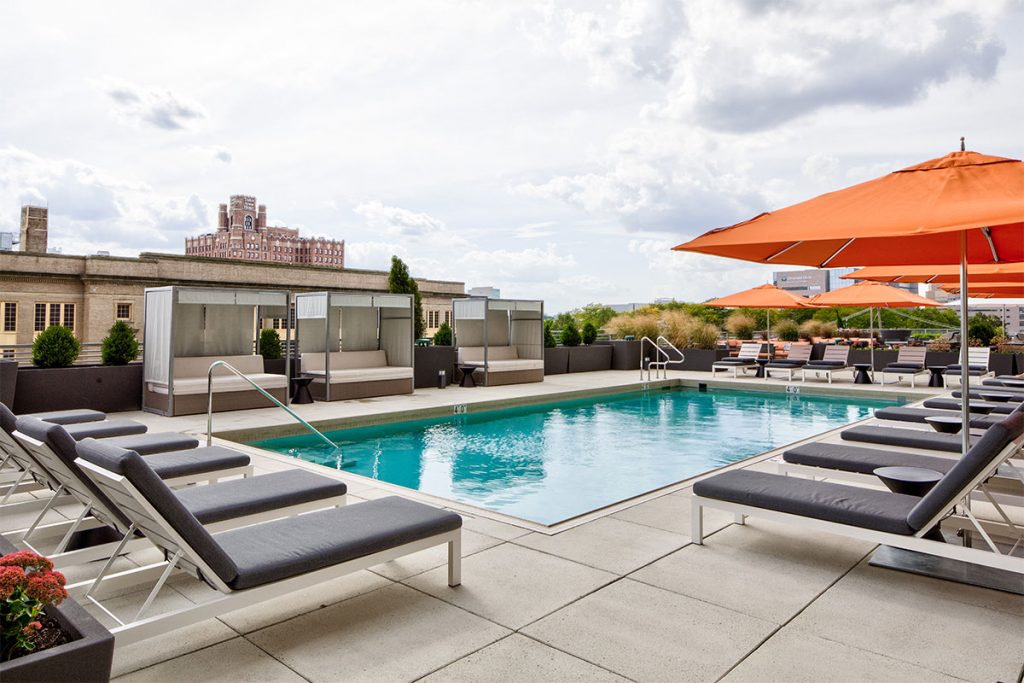 Roof Top Pool Deck