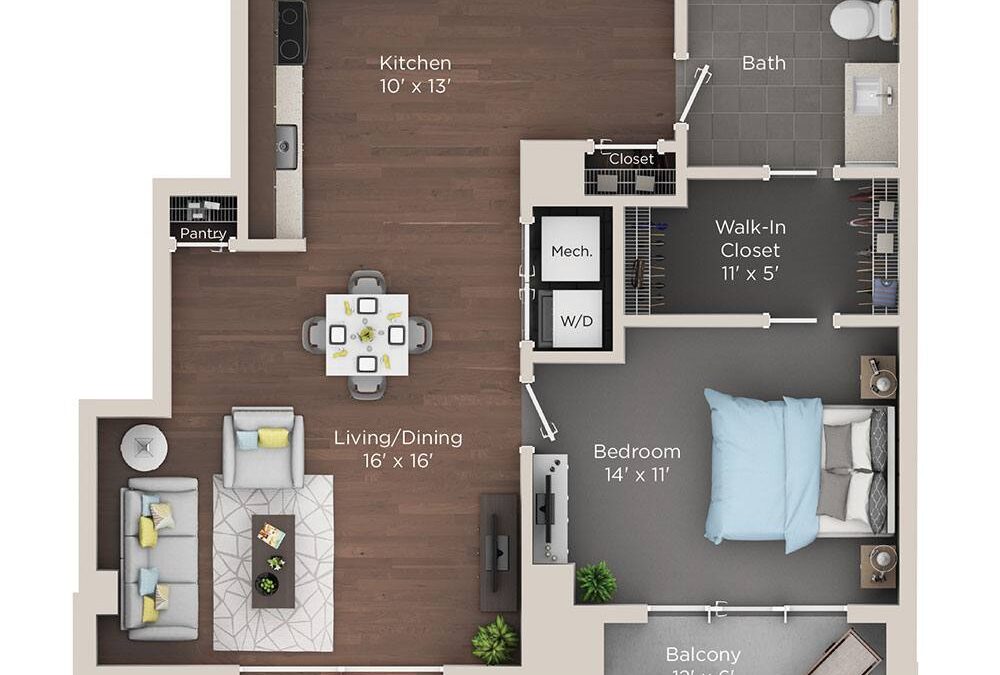 1 bedroom apartment for rent