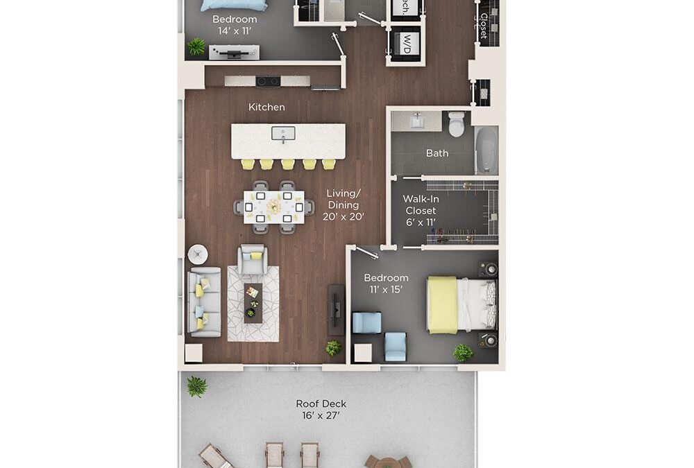 2 bedroom apartment for rent