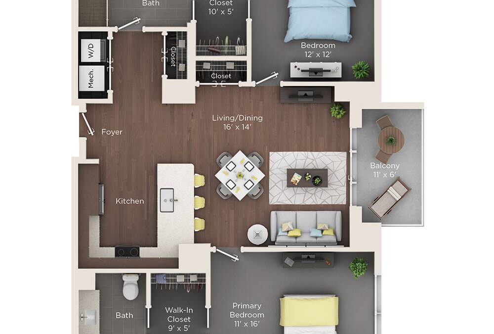 2 bedroom apartment for rent