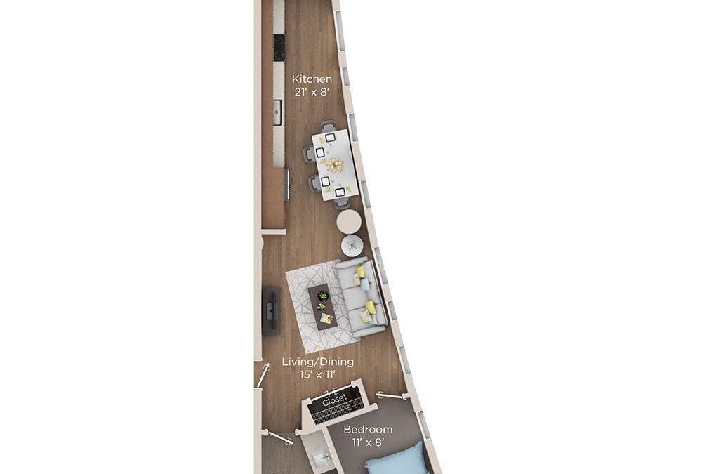 1 bedroom apartment for rent