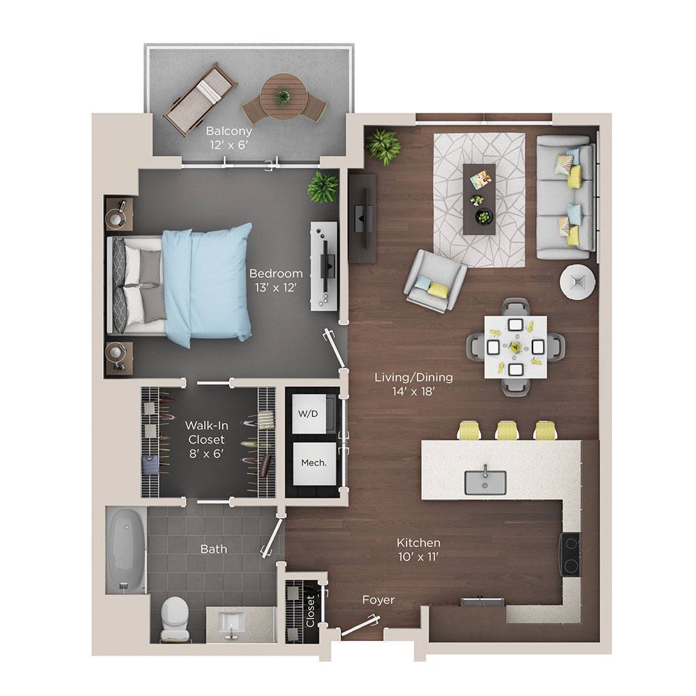 1 bedroom apartment for rent