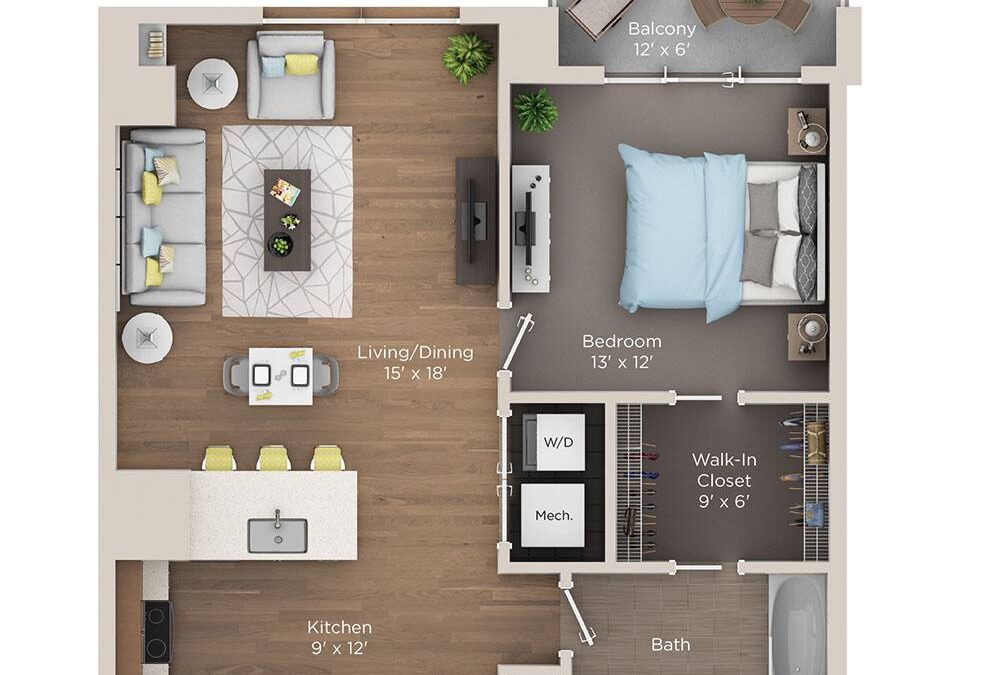 1 bedroom apartment for rent