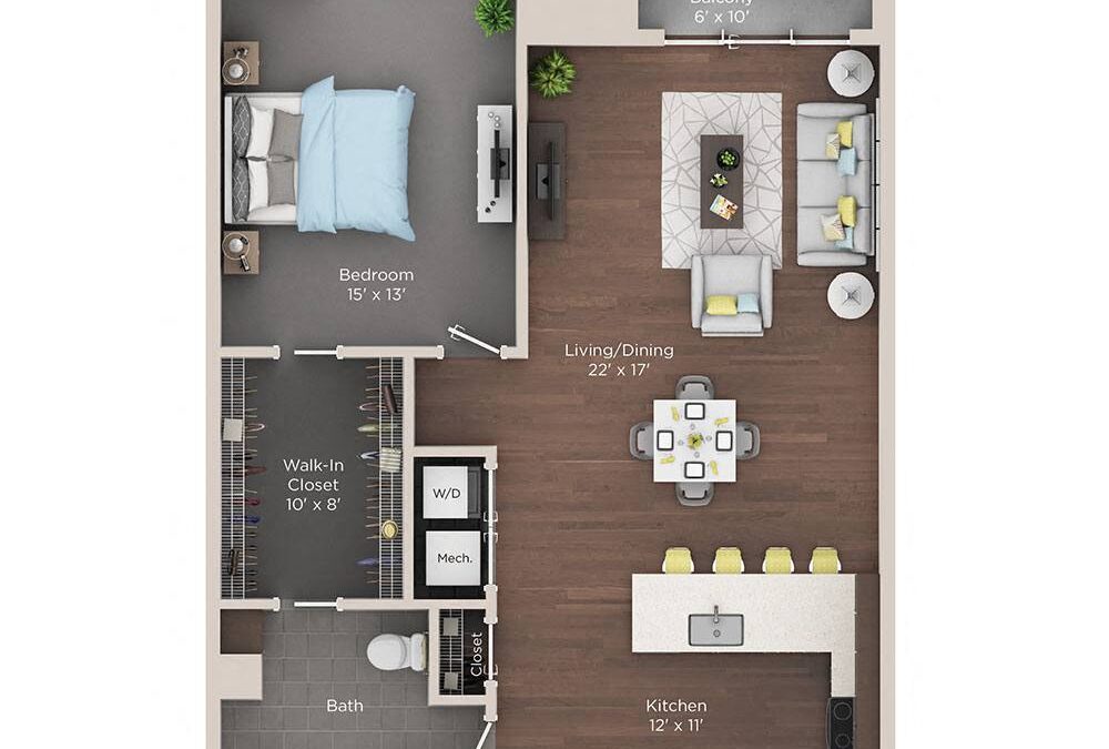 1 bedroom apartment for rent