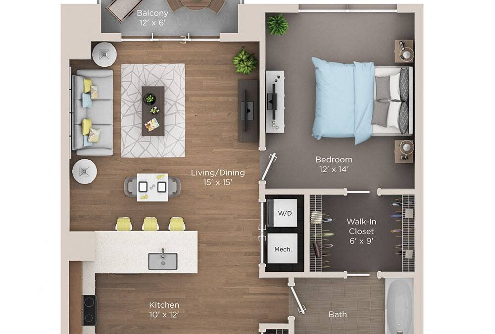 1 bedroom apartment for rent