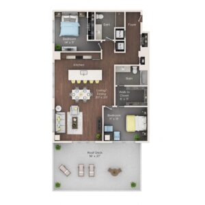 2 bedroom apartment for rent