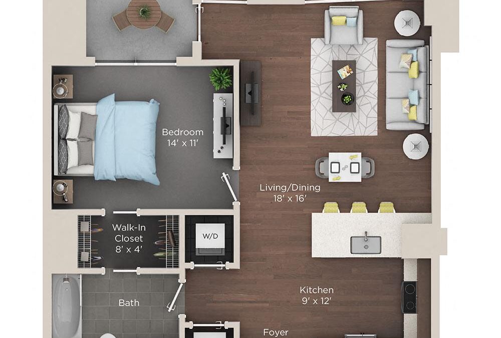 1 bedroom apartment for rent