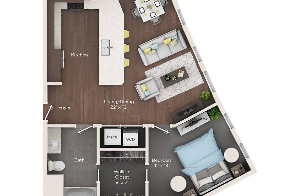 1 bedroom apartment for rent
