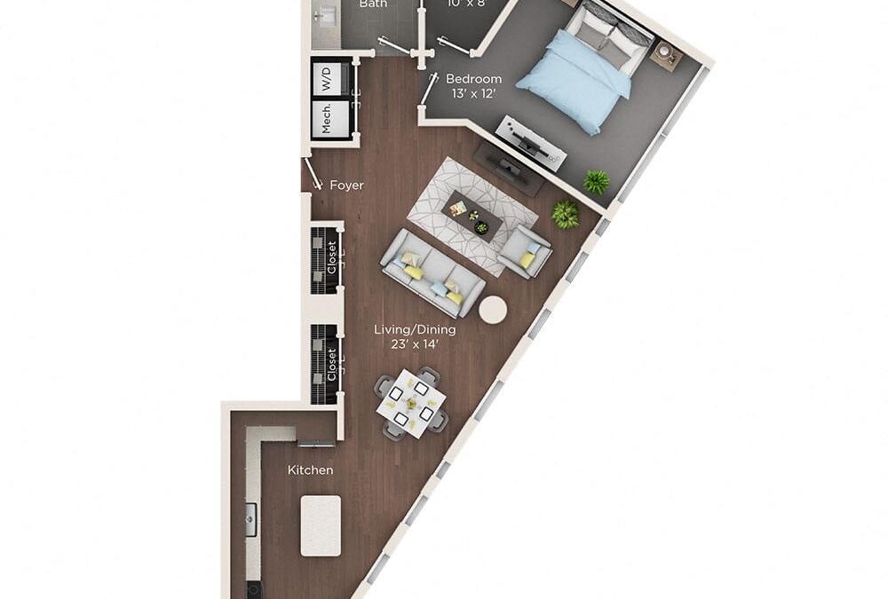 1 bedroom apartment for rent