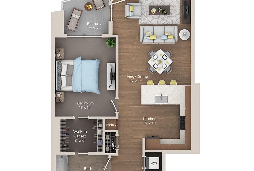 1 bedroom apartment for rent